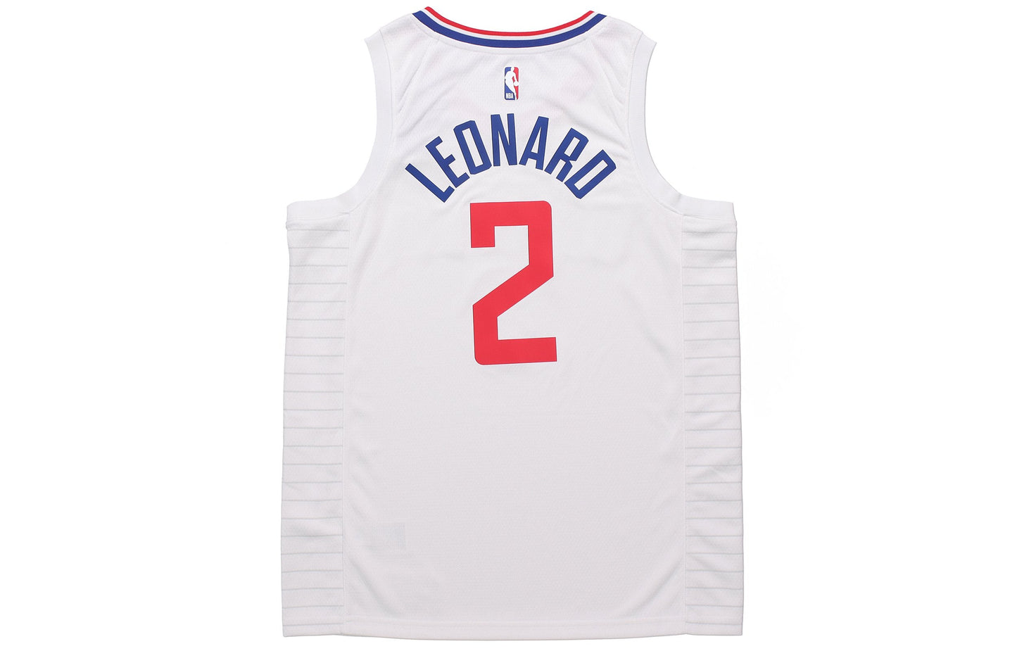 Nike x NBA LA Clippers Kawhi Leonard #2 Swingman Jersey – White / Royal Blue / Red (CW3594-100)