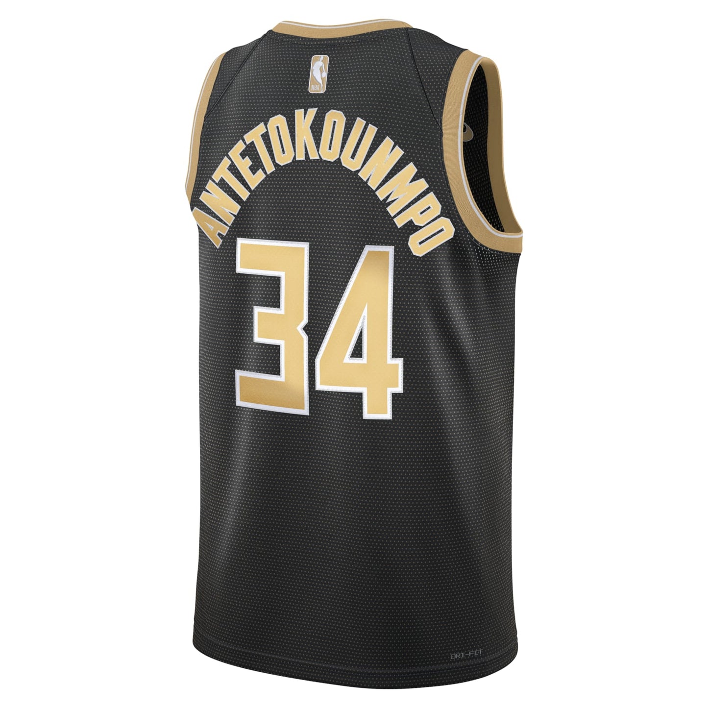 Nike Dri-FIT NBA Swingman Jersey – Milwaukee Bucks Giannis Antetokounmpo | 2024 Select Series 'Black Gold' (FN5911-053)