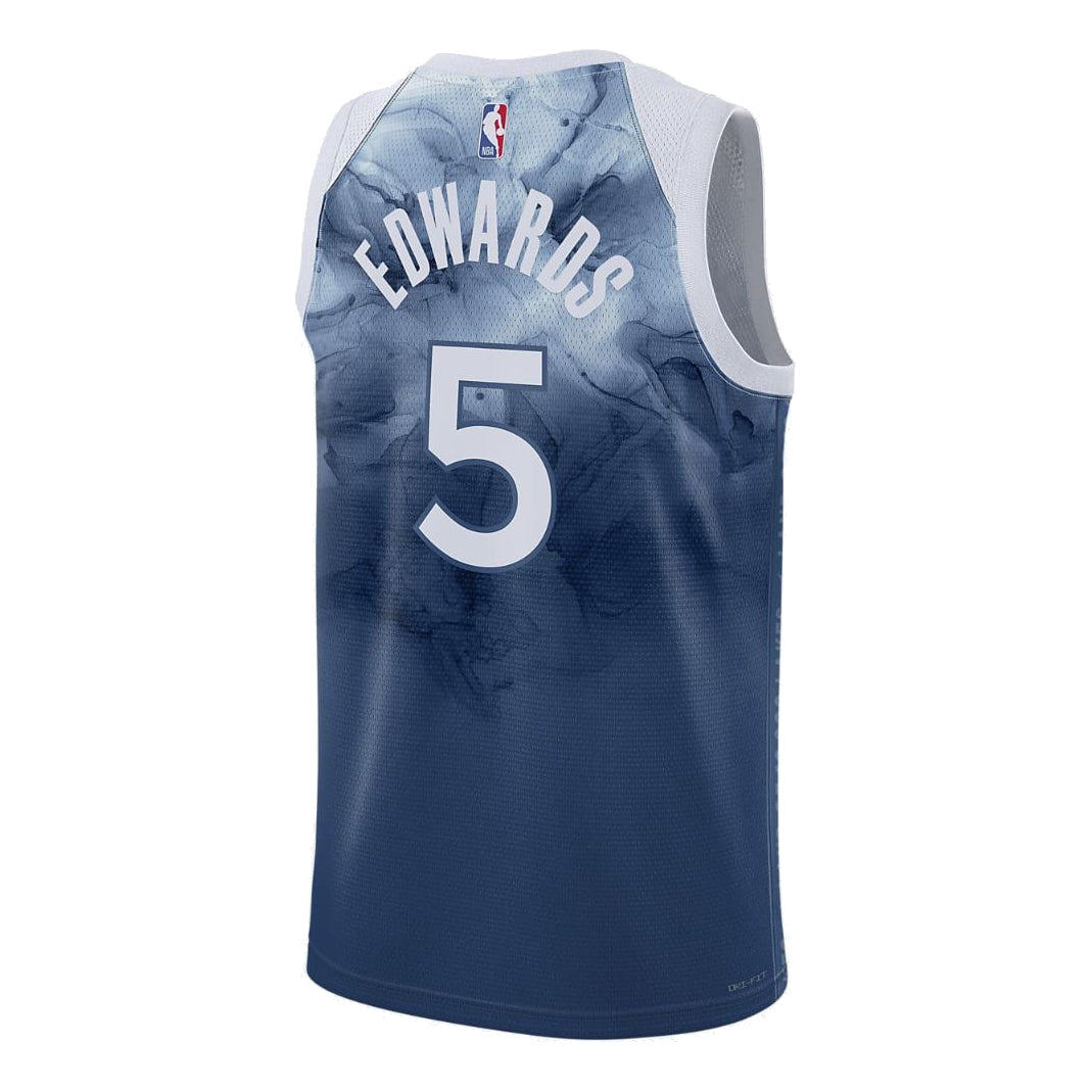 Nike NBA Minnesota Timberwolves Anthony Edwards City Edition Swingman Jersey | #5 | 2023/24 | DX8510-481