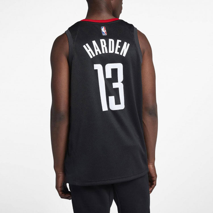Nike NBA Houston Rockets SW Fan Edition Jersey 'James Harden #13' Black 877206-010