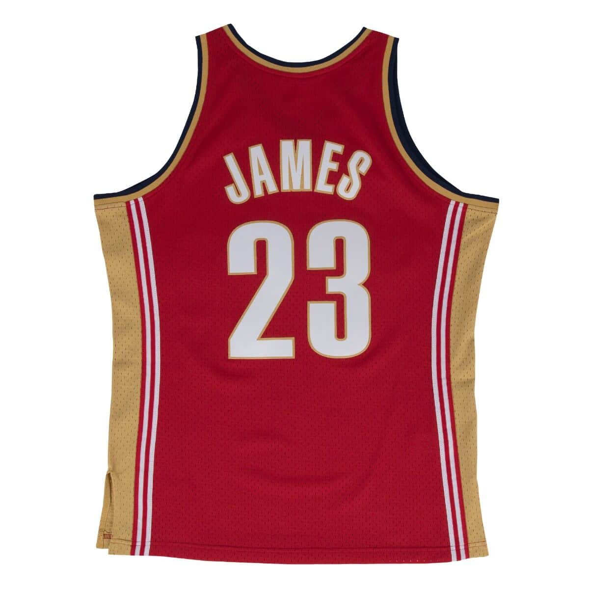 Mitchell & Ness NBA Cleveland Cavaliers Swingman Jersey – LeBron James #23 (2003-04) – Wine | Style 200472828