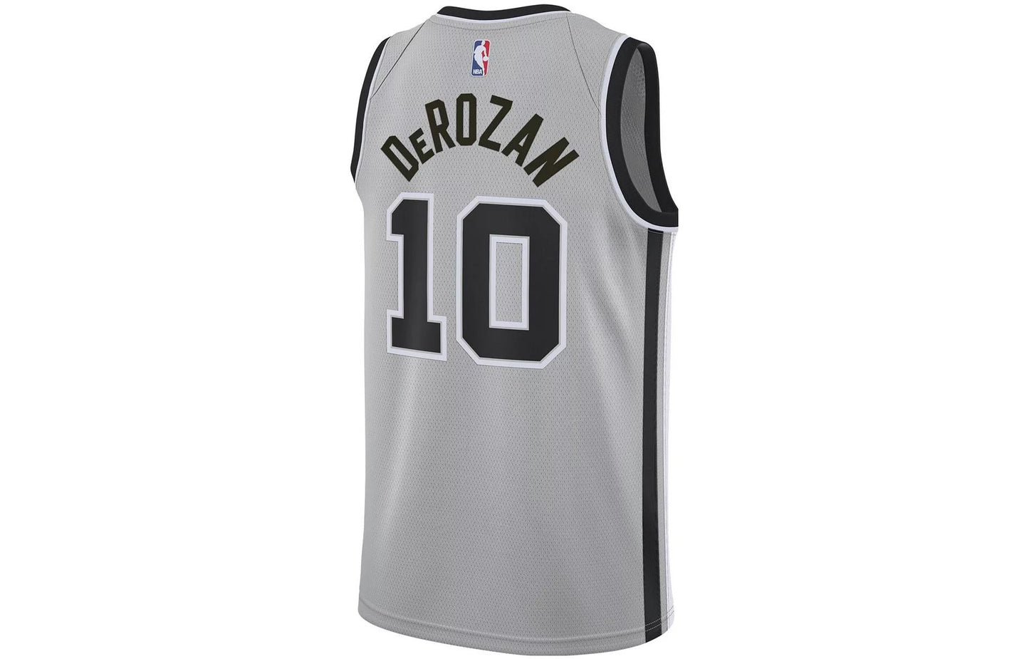 Nike NBA San Antonio Spurs DeMar DeRozan Swingman Jersey | Black #10 | 2019/20 | 877224-011