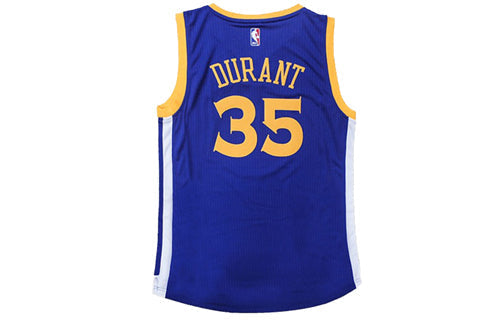 Adidas NBA Golden State Warriors Kevin Durant Away Swingman Jersey | Blue #35 | CC2856