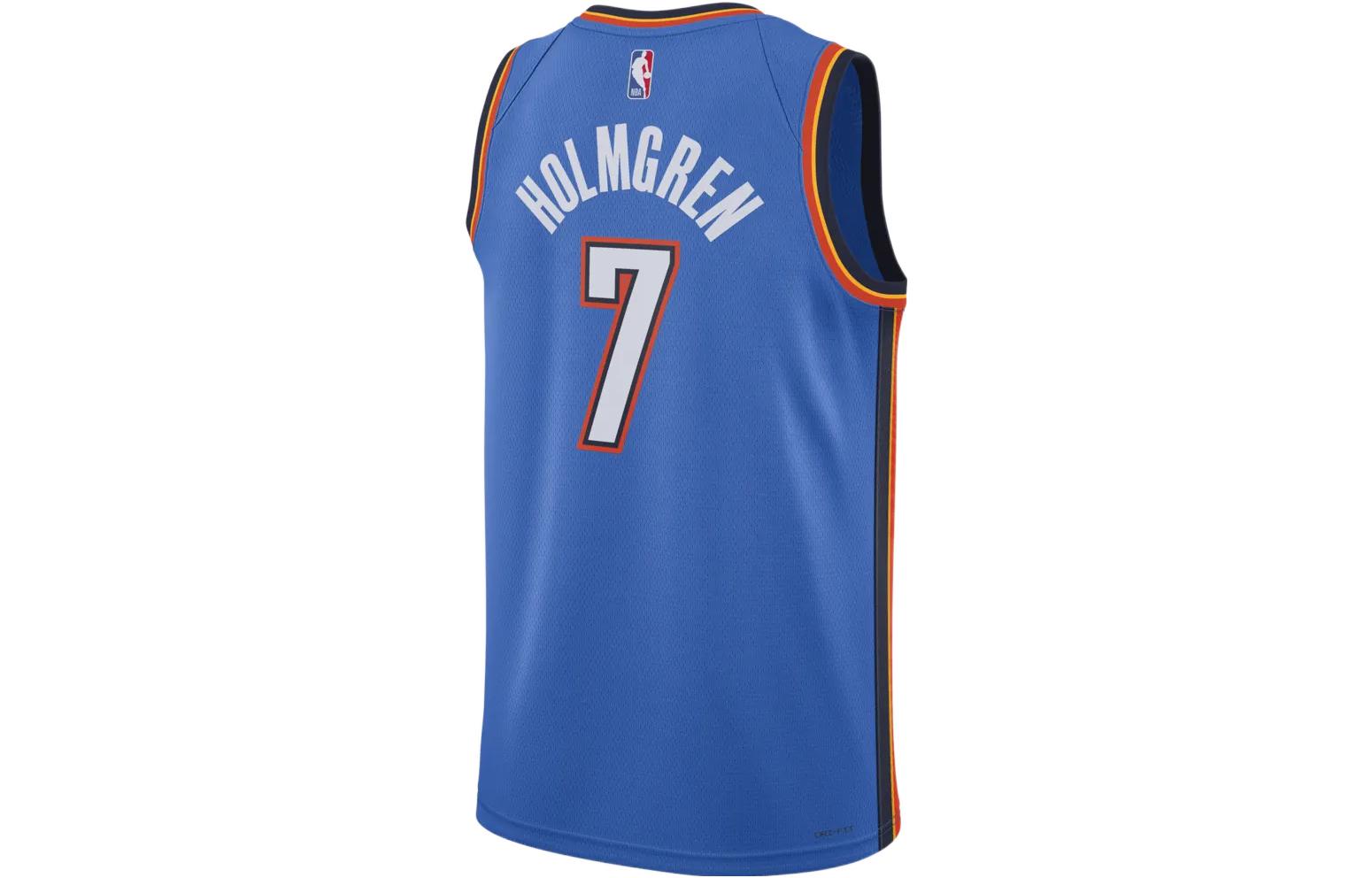 Nike Dri-FIT NBA Oklahoma City Thunder Chet Holmgren Icon Edition Swingman Jersey | 2022/23 | DN2016-406