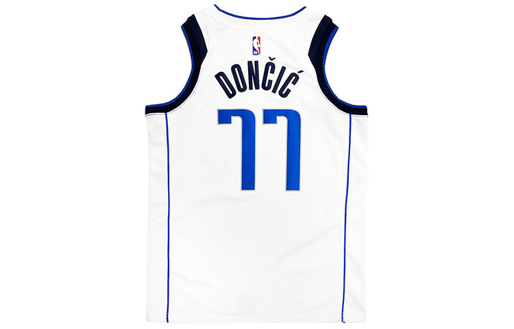Nike NBA Dallas Mavericks Luka Doncic Swingman Jersey | White | 864411-102