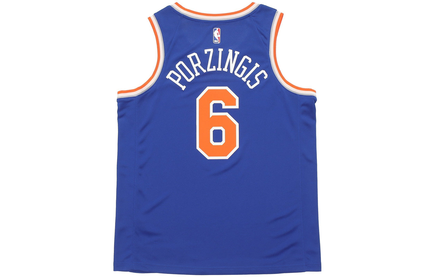 Nike NBA New York Knicks #6 Icon Edition Swingman Jersey – Blue – 864495-495