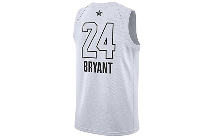 Air Jordan NBA Los Angeles Lakers Kobe Bryant All-Star SW Fan Edition Jersey | White #24 | 928874-112