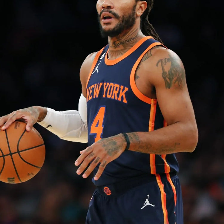 Nike NBA New York Knicks Derrick Rose Fan Edition Jersey | Blue #4 | 2022/23 | DO9536-419