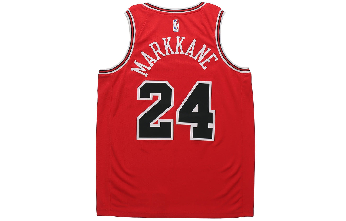 Nike x NBA Chicago Bulls Lauri Markkanen #24 Swingman Jersey – Red / Black / White (864465-664)