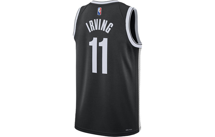 Nike x NBA Brooklyn Nets Kyrie Irving #11 Swingman Jersey – Black / White (DB3563-018)