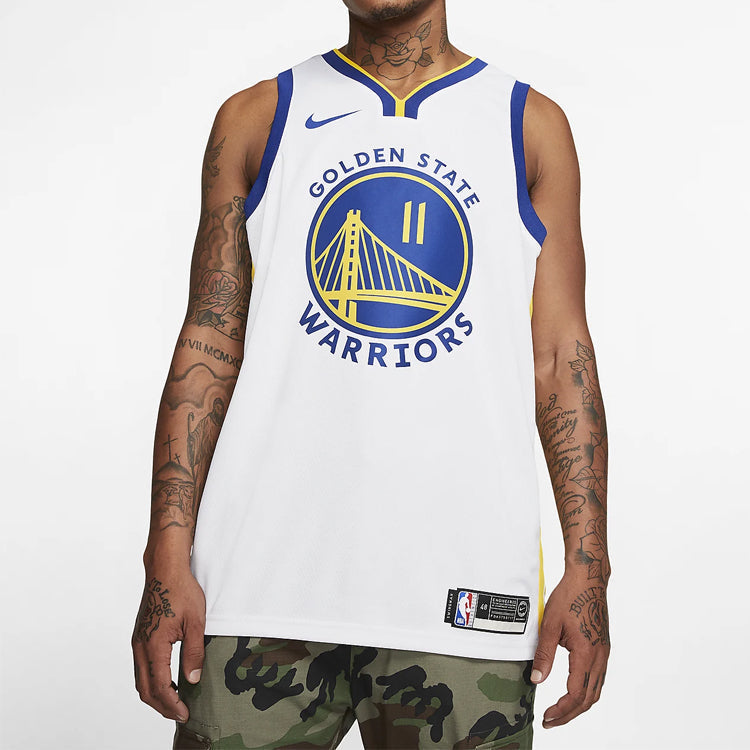 Nike NBA Golden State Warriors Klay Thompson Association Edition Swingman Jersey 2019-20 – #11 White (AV4945-104)