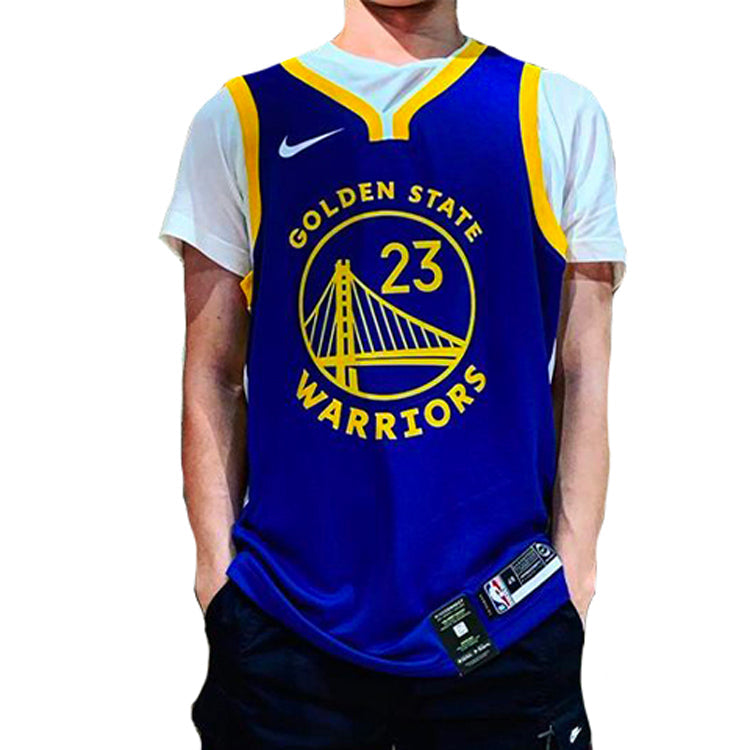 Nike NBA Icon Edition SW19 Draymond Green #23 Golden State Warriors Jersey – Blue (AV4947-498)