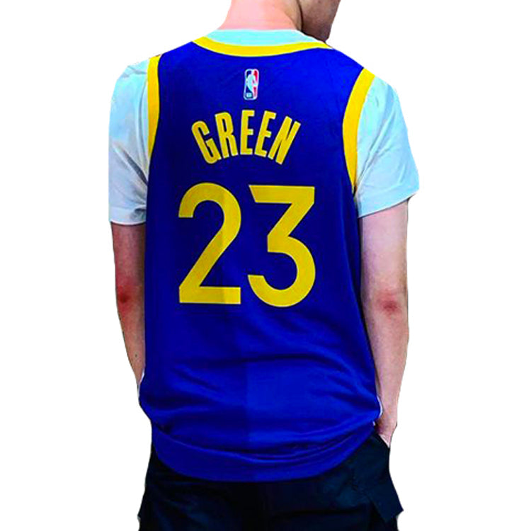 Nike NBA Icon Edition SW19 Draymond Green #23 Golden State Warriors Jersey – Blue (AV4947-498)