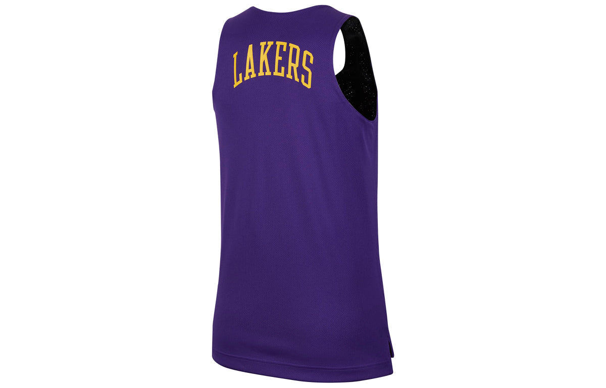 (WMNS) Nike x NBA LA Lakers Reversible Training Jersey – Black/Purple | DA2395-010