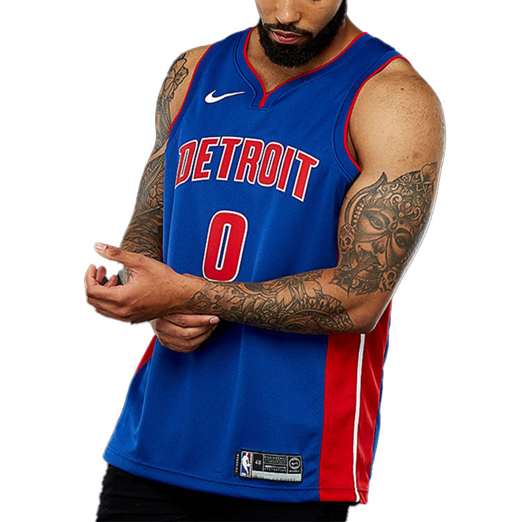 Nike NBA Detroit Pistons SW Fan Edition Away Jersey | Blue | 864473-495