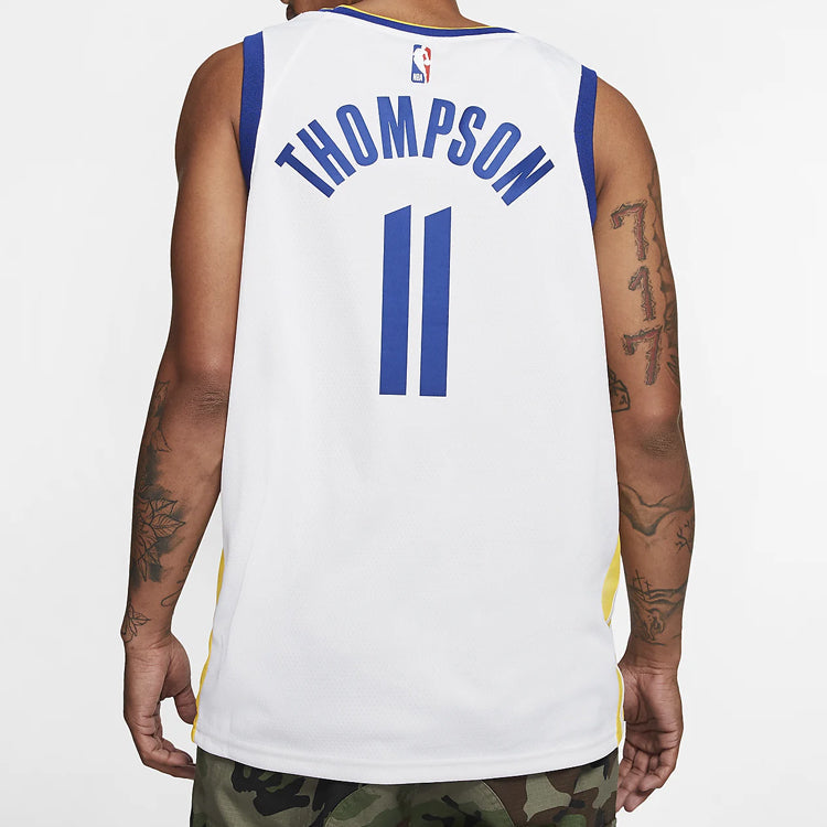 Nike NBA Golden State Warriors Klay Thompson Association Edition Swingman Jersey 2019-20 – #11 White (AV4945-104)
