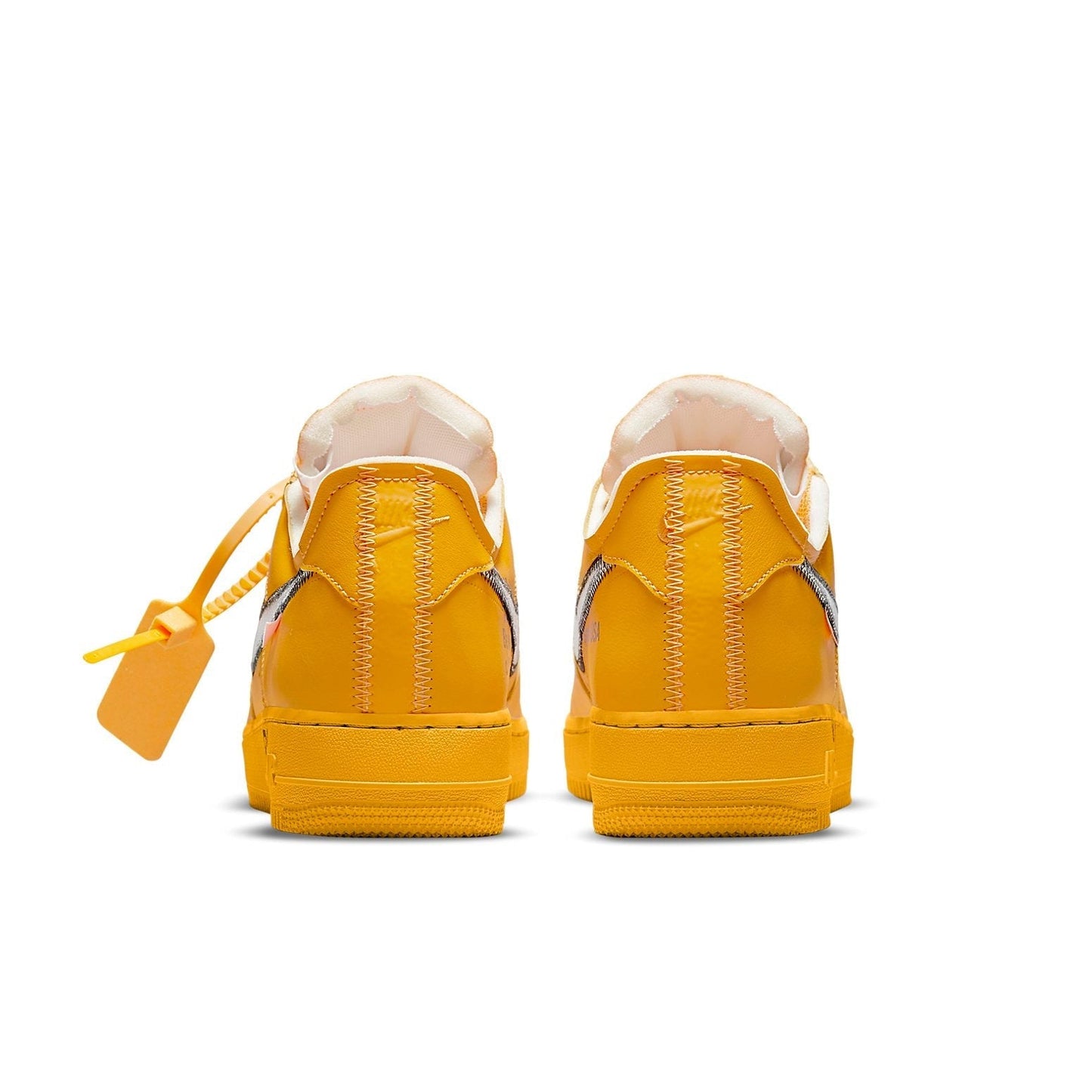 Nike x Off-White Air Force 1 Low 'Lemonade' University Gold / Metallic Silver DD1876-700