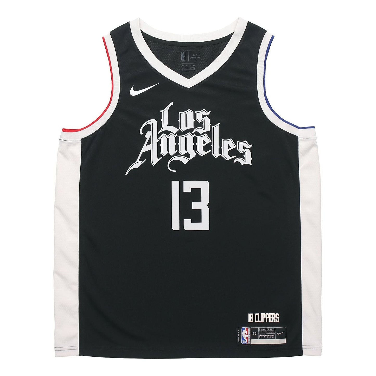 Nike NBA LA Clippers Paul George SW Fan Edition City Edition Jersey | Black #13 | CN1735-014