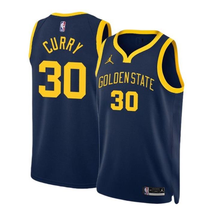 Nike Dri-FIT NBA Golden State Warriors Stephen Curry Statement Edition Swingman Jersey | Blue #30 | 2022/23 | DO9526-423