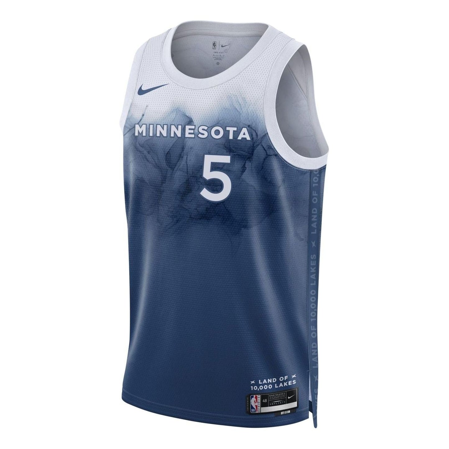 Nike NBA Minnesota Timberwolves Anthony Edwards City Edition Swingman Jersey | #5 | 2023/24 | DX8510-481