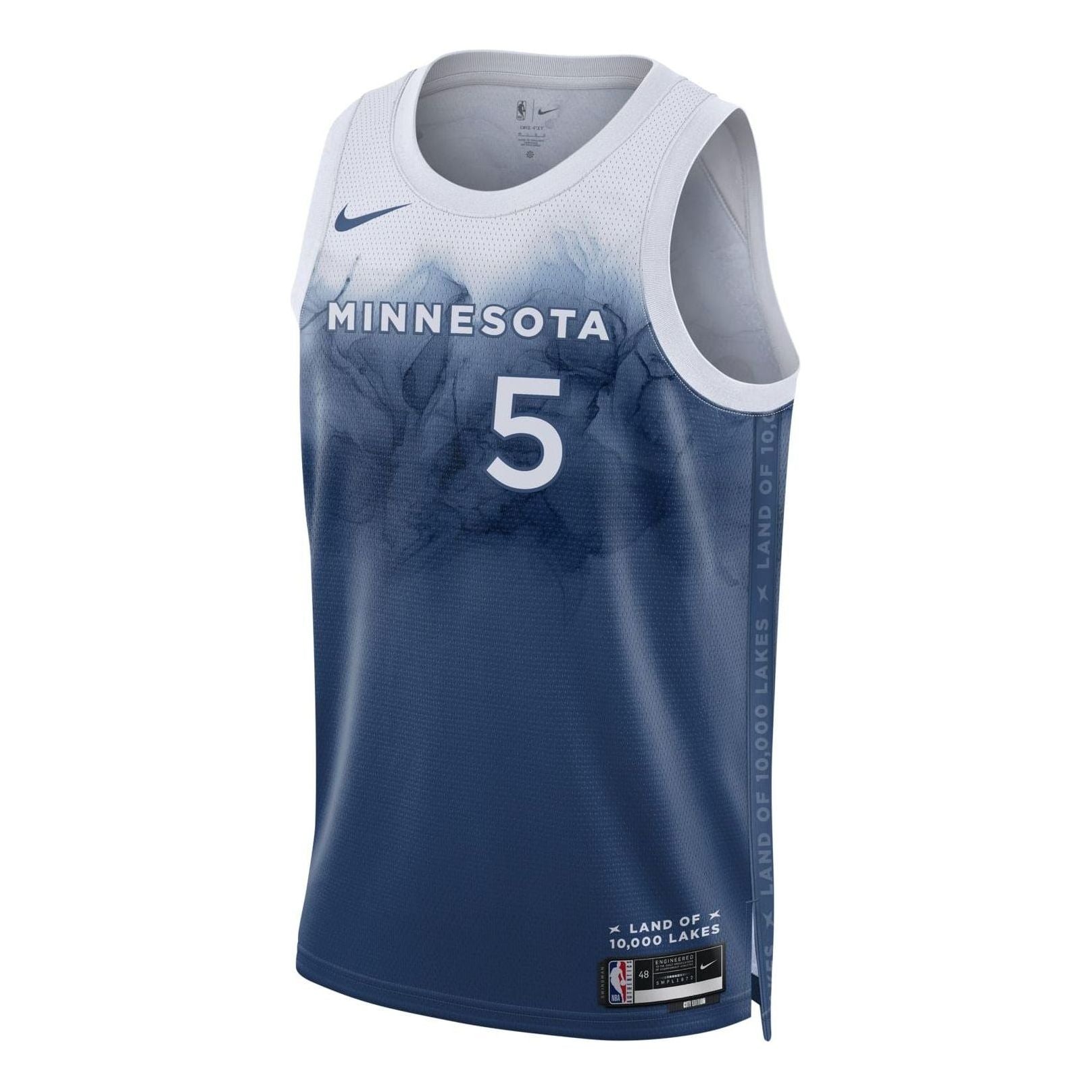Nike NBA Minnesota Timberwolves Anthony Edwards City Edition Swingman Jersey | #5 | 2023/24 | DX8510-481