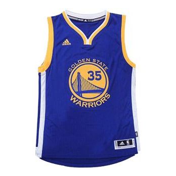 Adidas NBA Golden State Warriors Kevin Durant Away Swingman Jersey | Blue #35 | CC2856