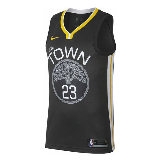 Nike NBA Golden State Warriors Draymond Green Swingman Jersey | Black | 877205-064