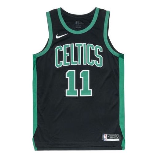 Nike NBA Boston Celtics Kyrie Irving Vaporknit Stitched Jersey | Black | AV2621-010