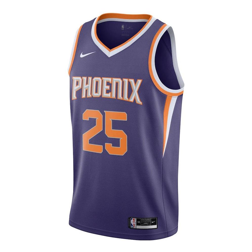 Nike NBA Phoenix Suns Icon Edition Swingman Jersey 'Mikal Bridges #25' 2020-21 CW3679-577