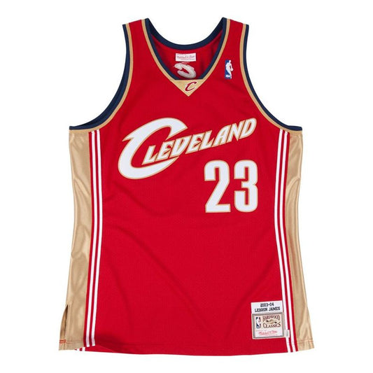 Mitchell & Ness Authentic NBA Jersey – Cleveland Cavaliers LeBron James #23 (2003-04)