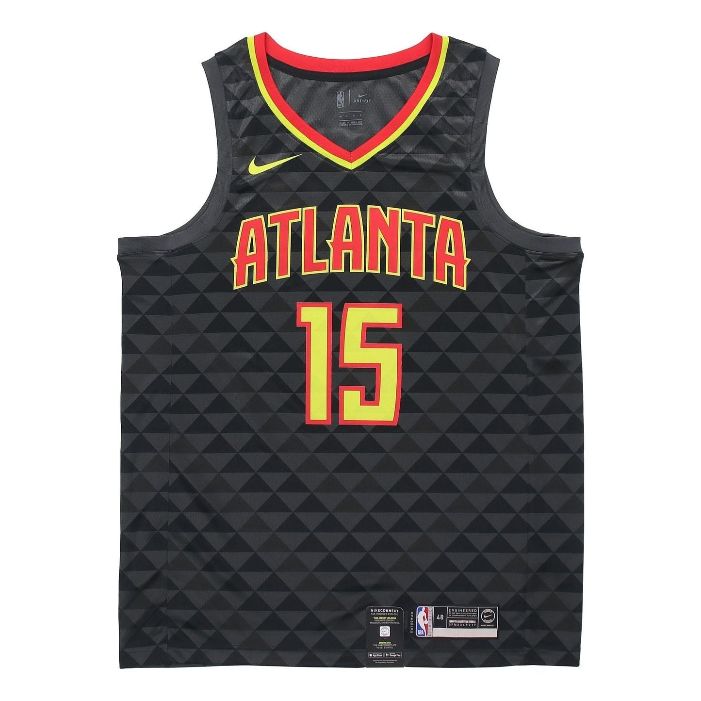 Nike NBA Atlanta Hawks Vince Carter SW Fan Edition Jersey | Black #15 | 864457-021