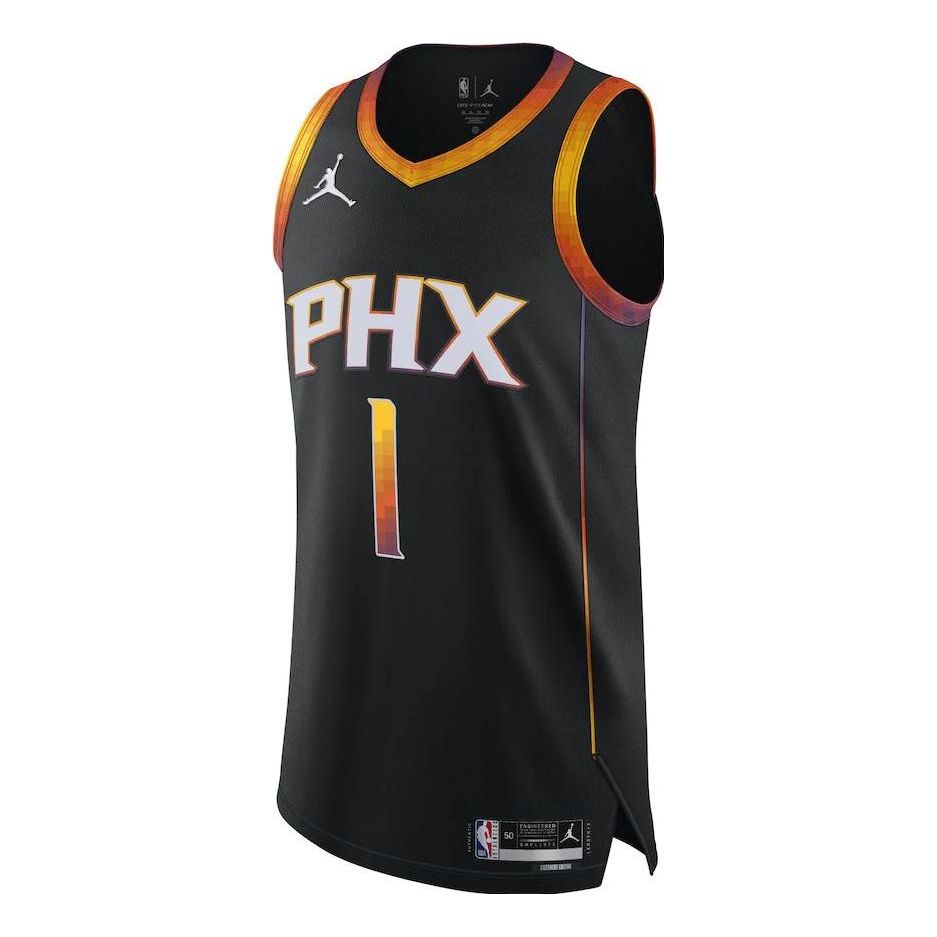 Air Jordan Dri-FIT NBA Phoenix Suns Devin Booker Statement Edition Swingman Jersey | Black #1 | DQ0156-010