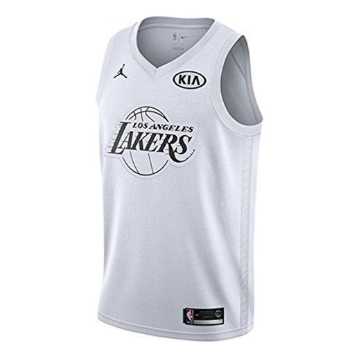 Air Jordan NBA Los Angeles Lakers Kobe Bryant All-Star SW Fan Edition Jersey | White #24 | 928874-112
