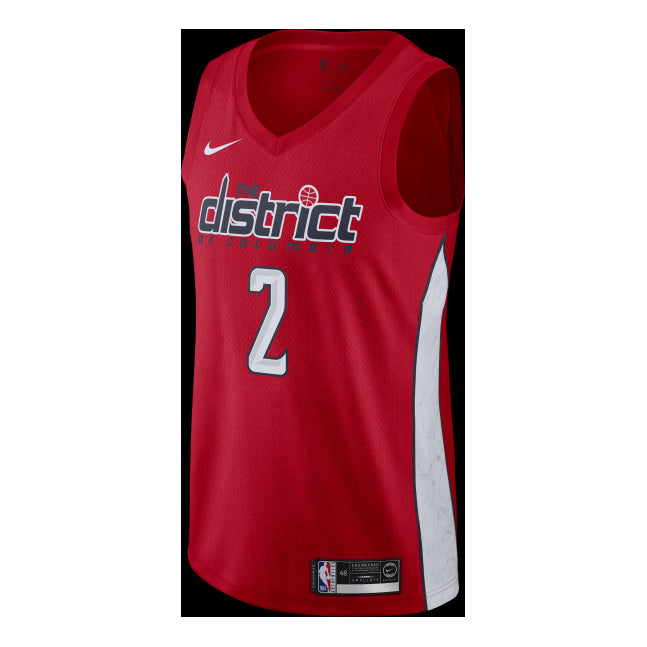 Nike NBA Washington Wizards John Wall Swingman Jersey | Red #2 | BQ1179-657