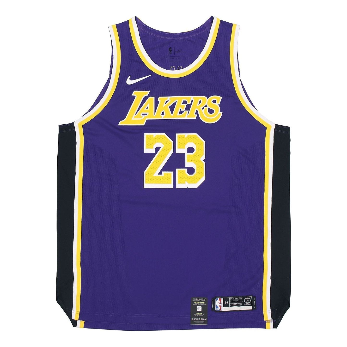 Nike NBA Authentic AU Player Edition Jersey – LA Lakers LeBron James #23 | Purple (AJ5197-505)