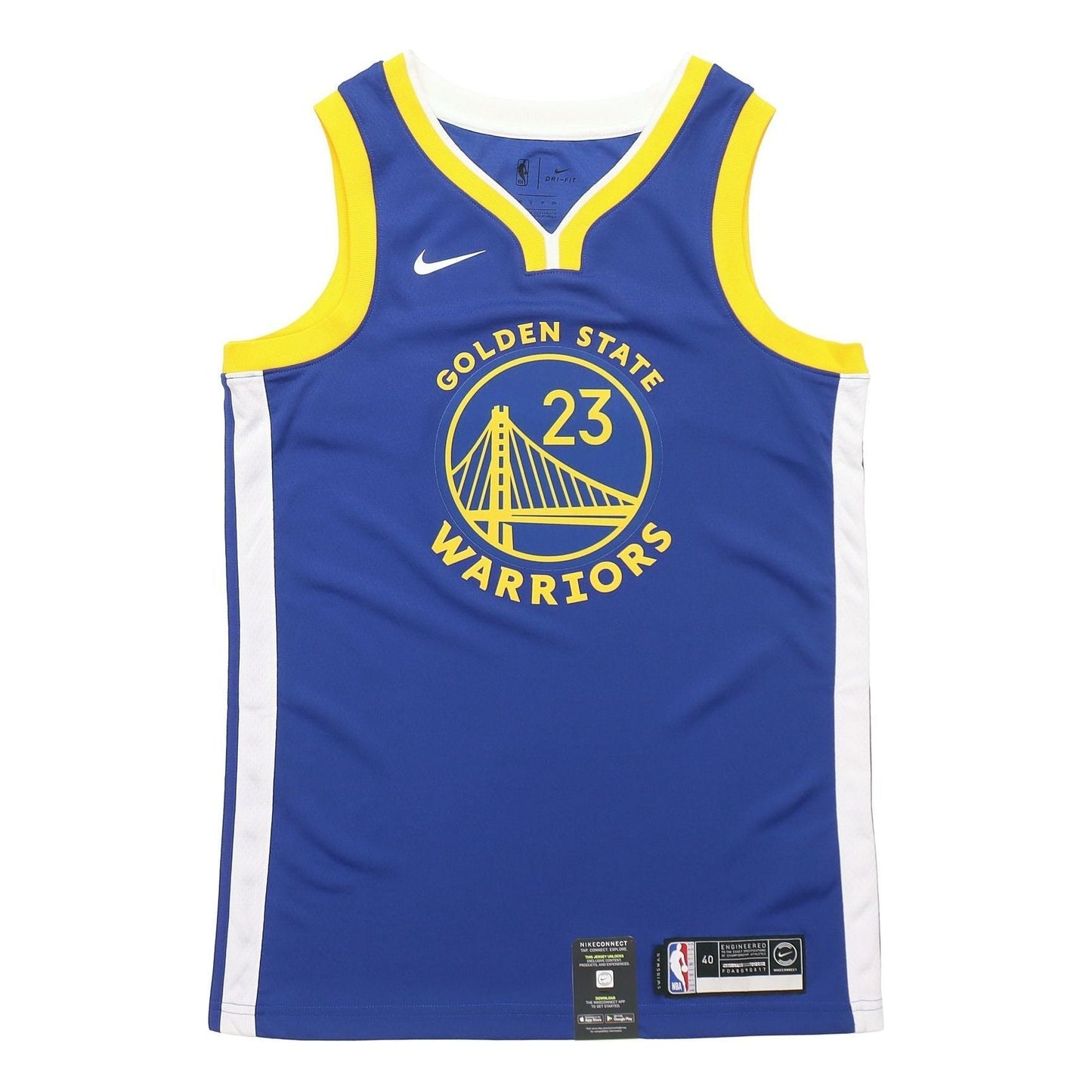 Nike NBA Icon Edition SW19 Draymond Green #23 Golden State Warriors Jersey – Blue (AV4947-498)