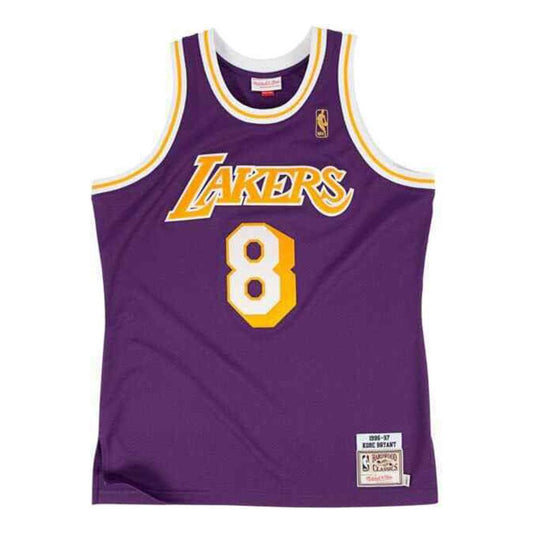 Mitchell & Ness Kobe Bryant Authentic Jersey – Los Angeles Lakers 1996/97 #8 (7226A-329)