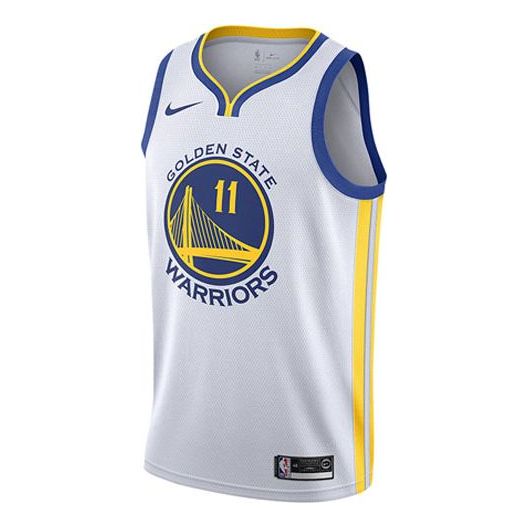 Nike NBA Golden State Warriors Klay Thompson Association Edition Swingman Jersey 2019-20 – #11 White (AV4945-104)