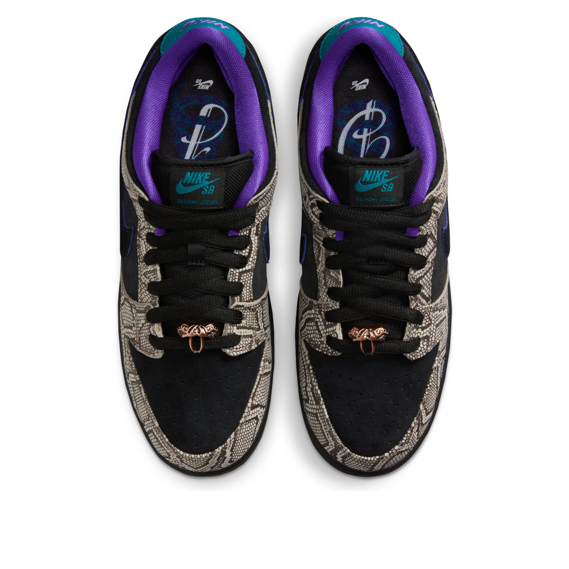 Nike SB Dunk Low x Dashawn Jordan 'String / Black' IB6208-200