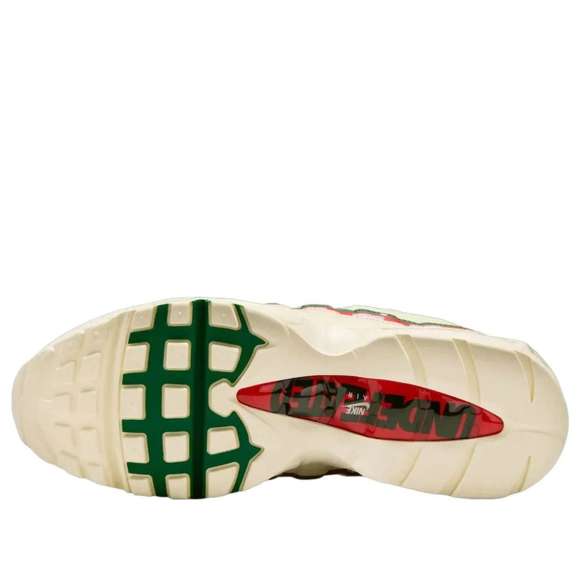 Nike Air Max 95 x Undefeated 'Sail / Green / Red' IB4453-100